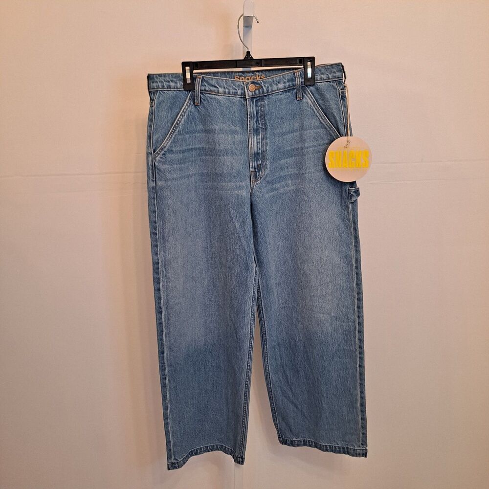Light Blue Women's High-Rise Straight Jeans